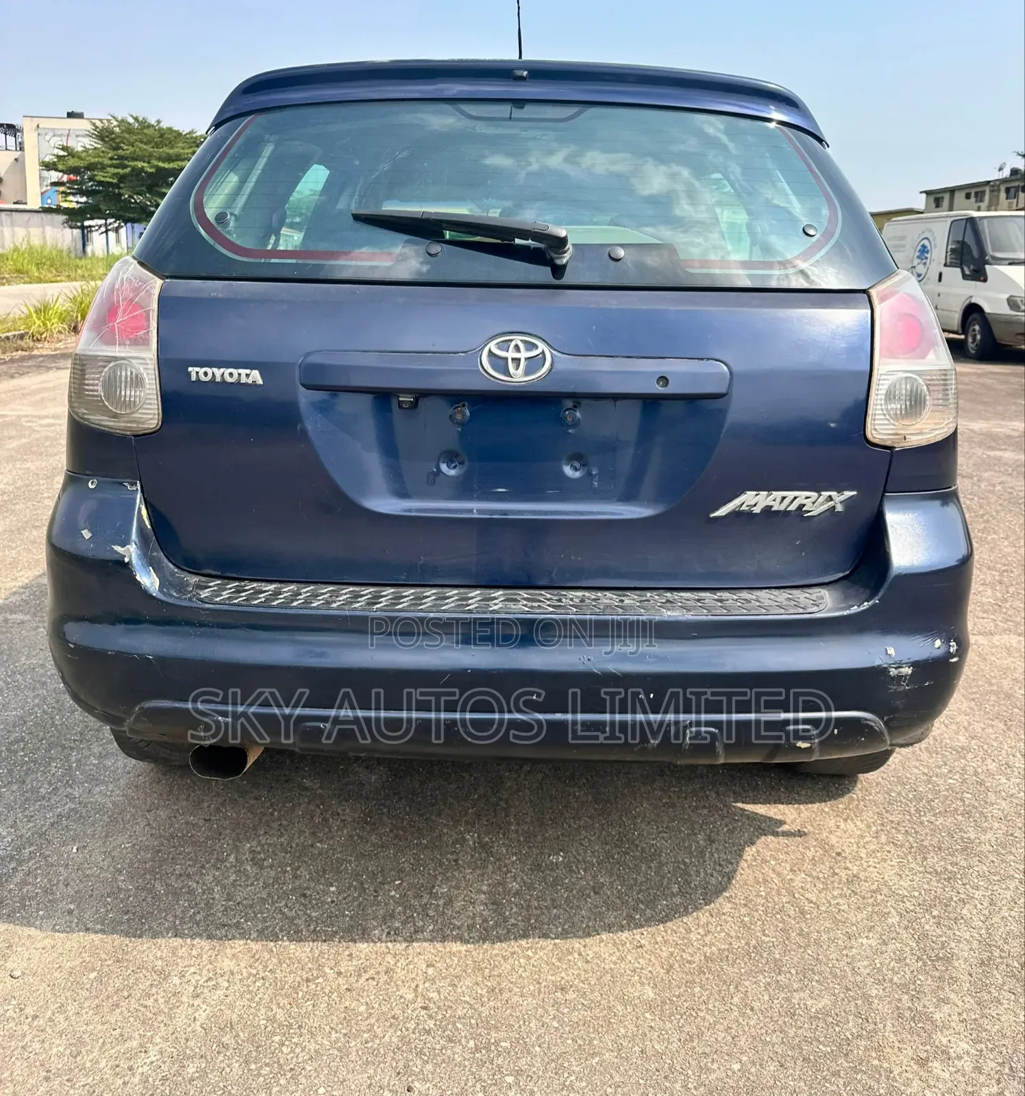 Toyota Matrix Hatchback AWD (1.8L 4cyl 4A) 2006 Blue