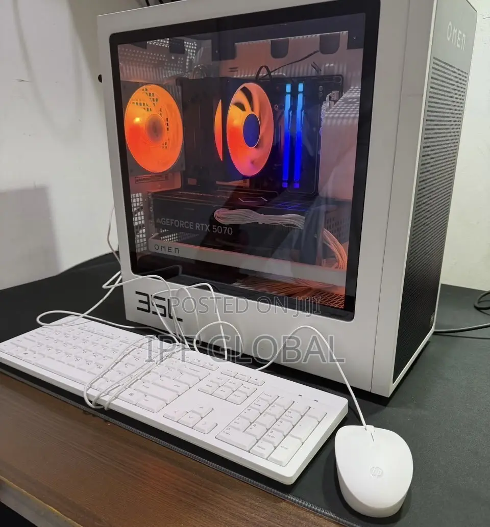 New Desktop Computer HP OMEN 35L Gaming Desktop 32GB AMD Ryzen 7 SSD 1T