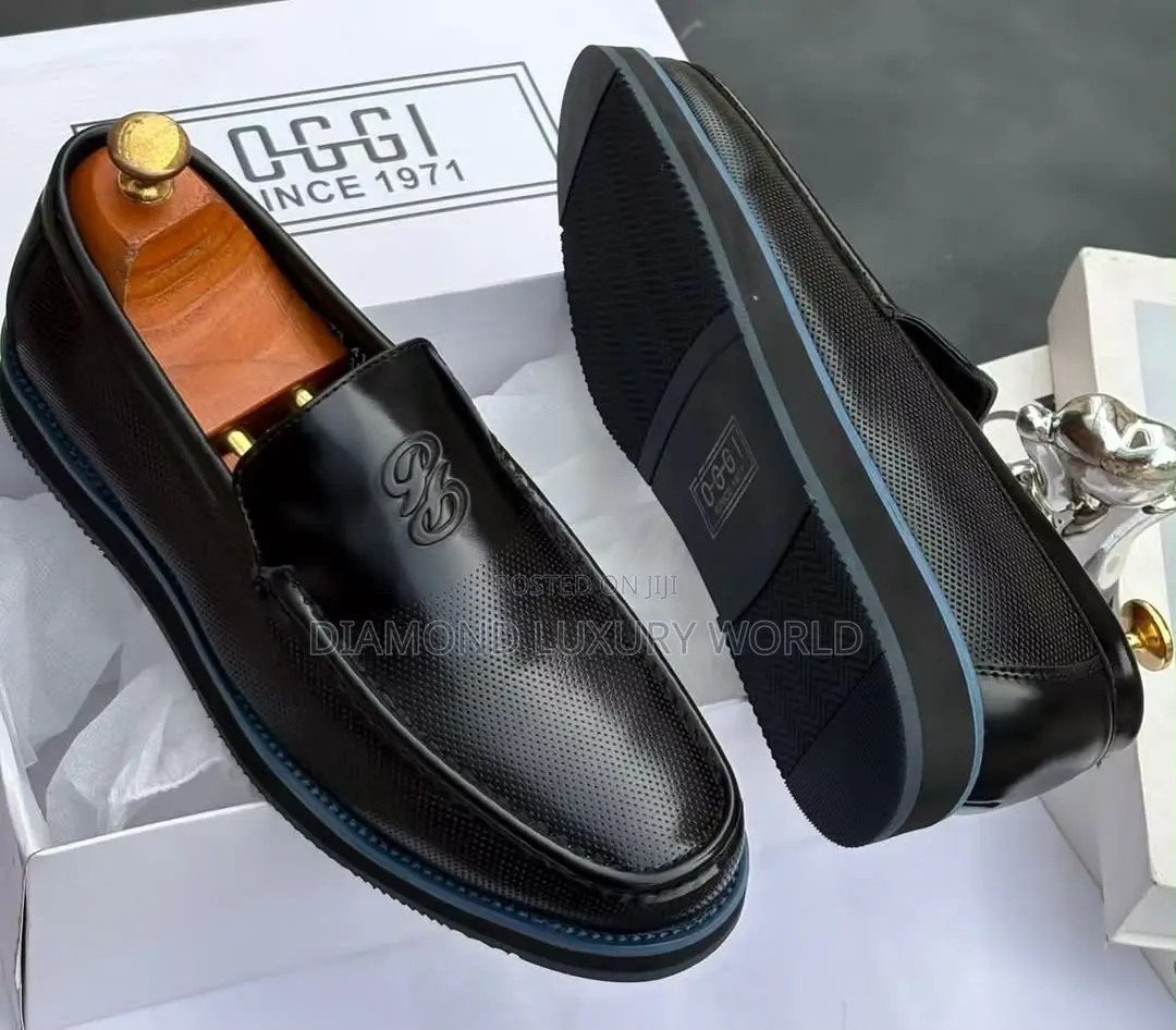 OGGI Luxury Men’s Shoes – Elegant Glossy Design