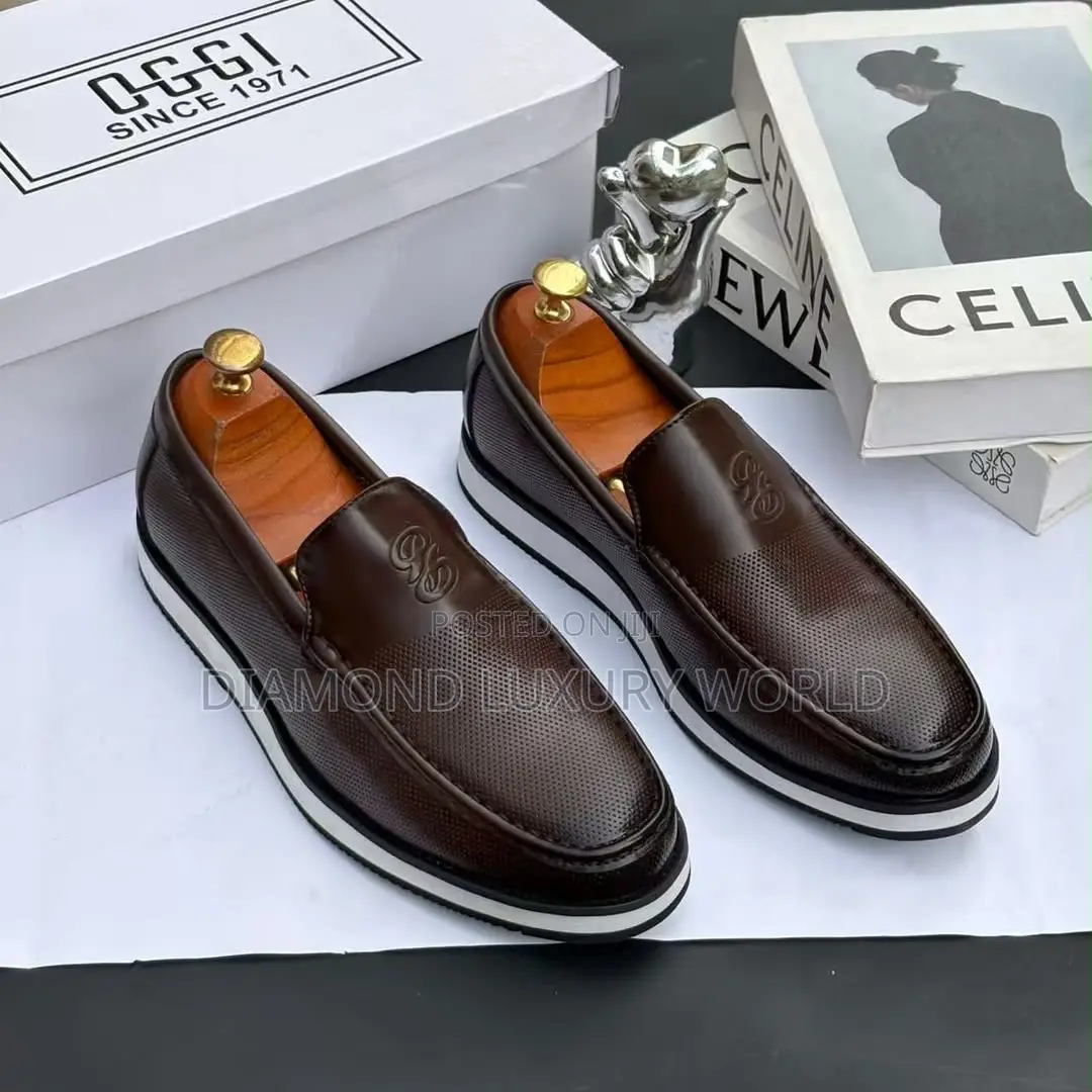 OGGI Luxury Men’s Shoes – Elegant Glossy Design