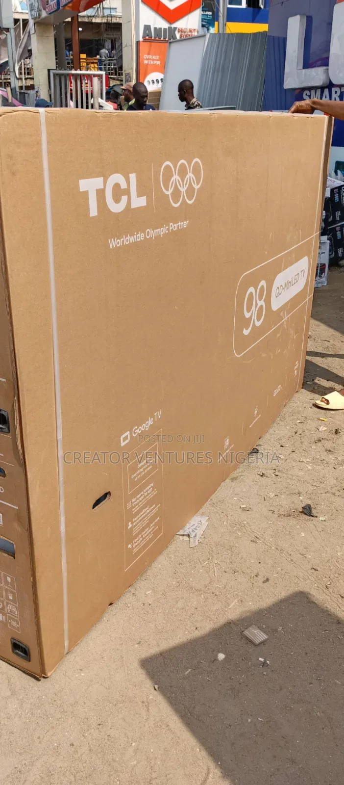TCL 98" Smart GOOGLE 4k QLED TV,YouTube,netflix,bluetooth,playstore,