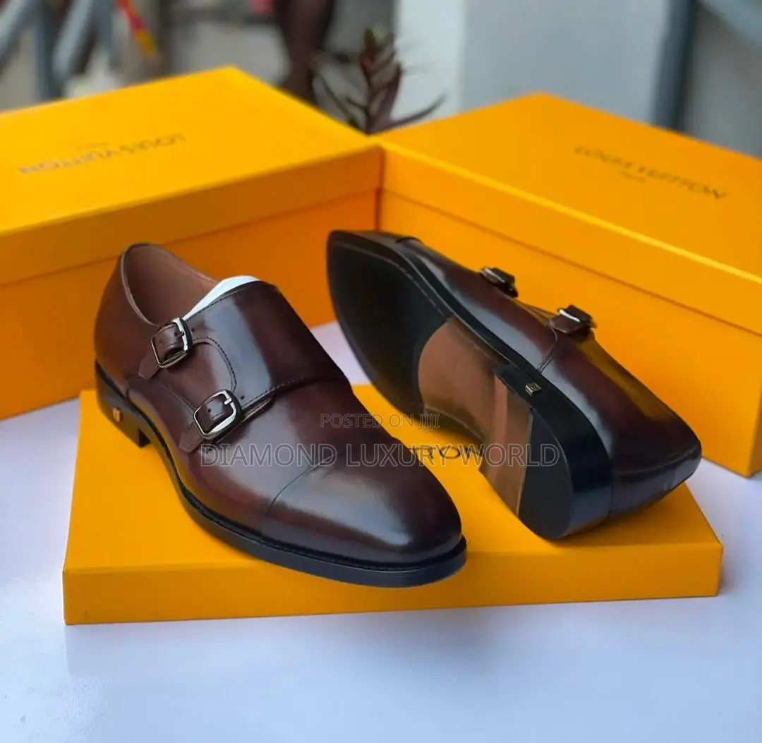 Louis Vuitton Luxury Men’s Corporate Shoes – Elegant Designer Footwear