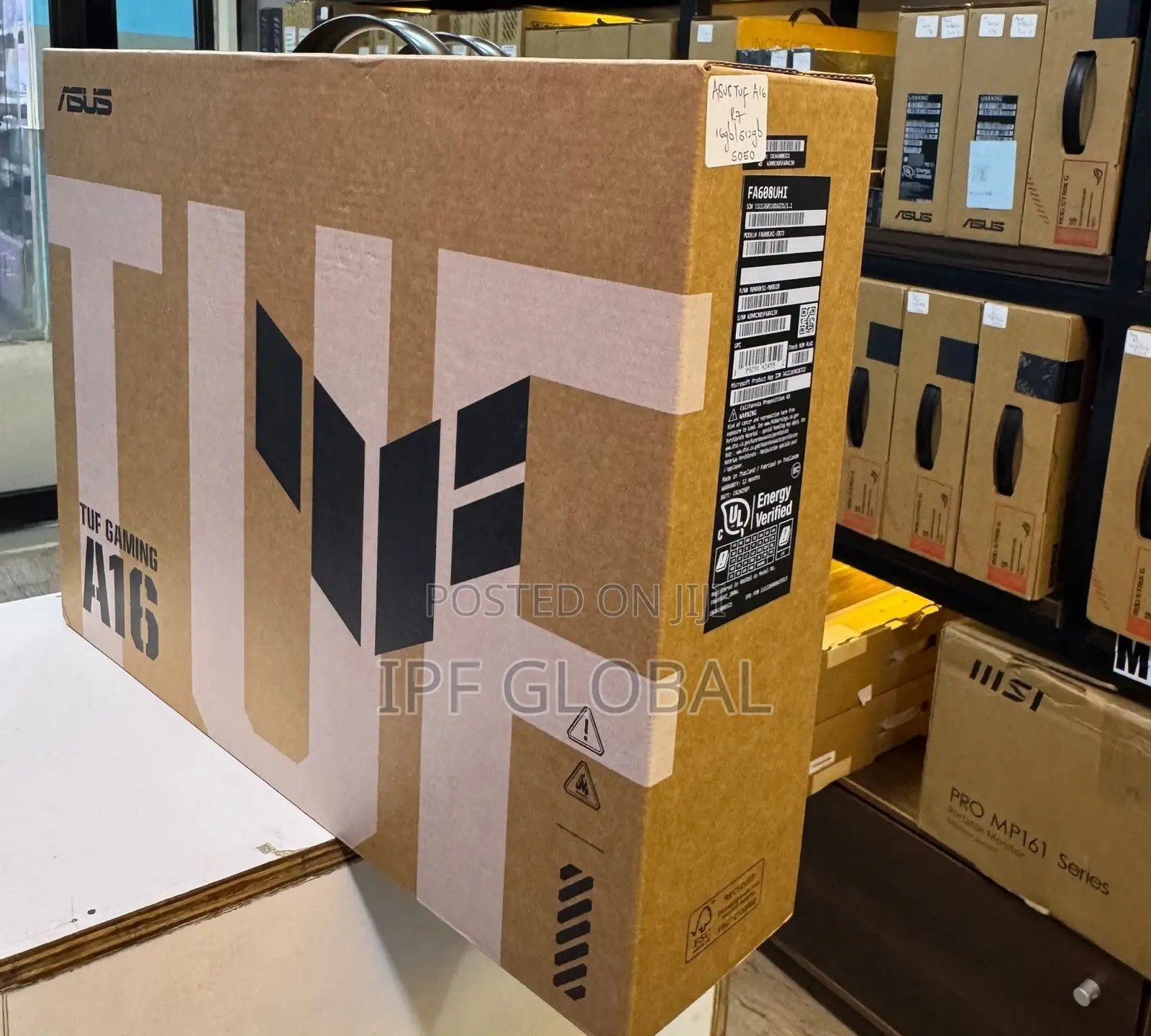 New Laptop Asus TUF Gaming A16 16GB AMD Ryzen 7 SSD 512GB