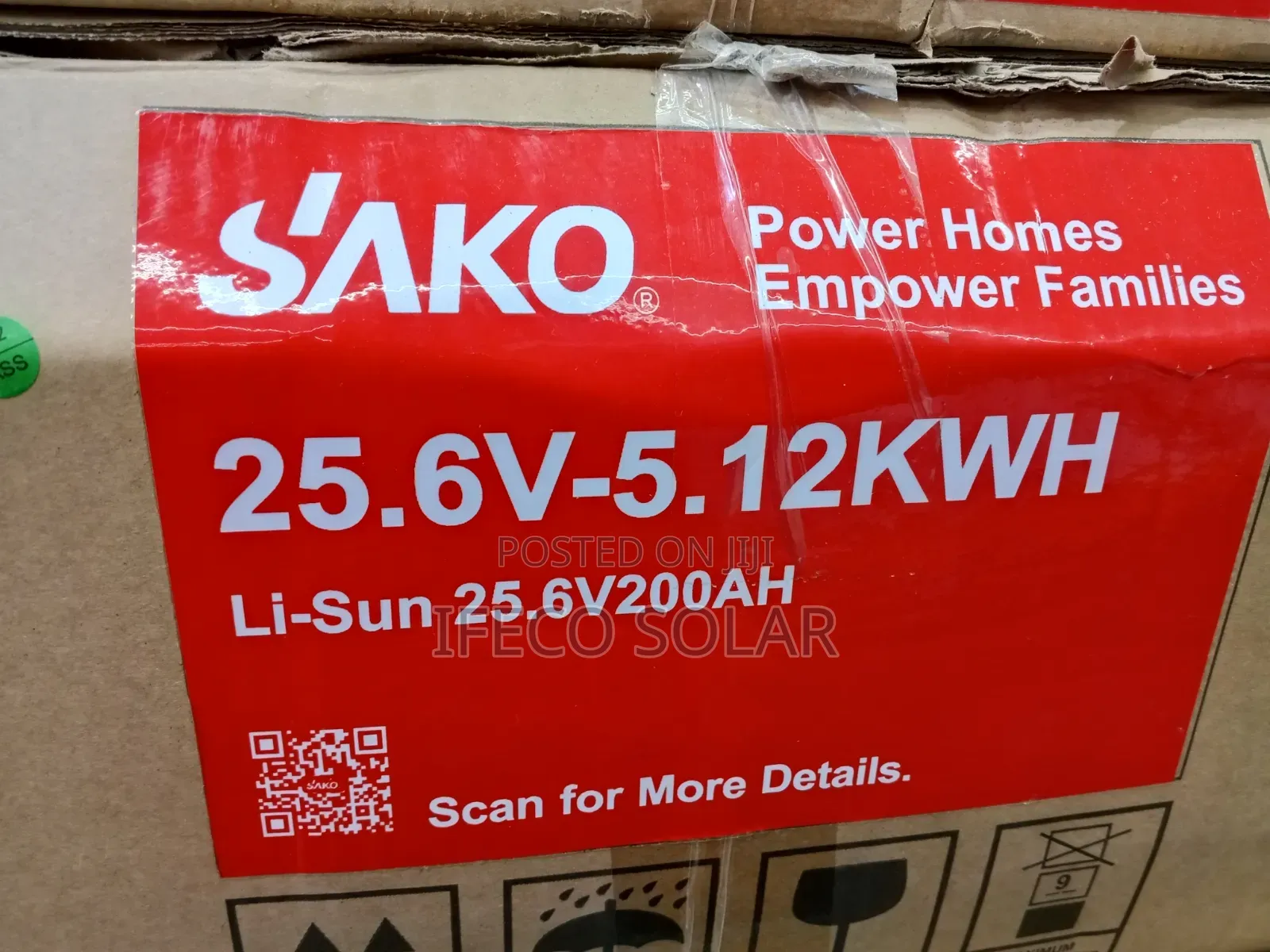 Sako 5kwh 24v Lithium Battery