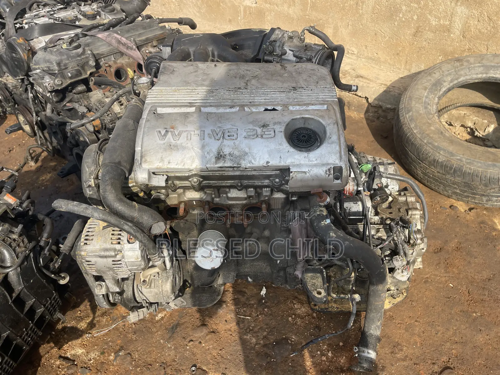 Lexus Engine and Transmission Gear Box