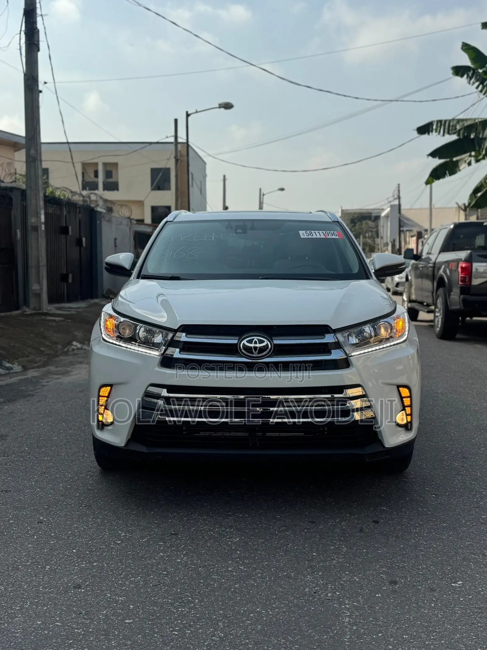 Toyota Highlander Limited Platinum V6 4x4 (3.5L 6cyl 6A) 2016 White