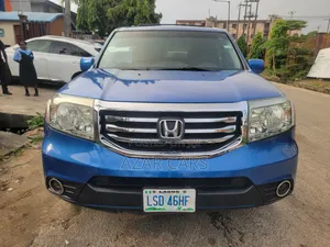 Honda Pilot Touring w/RES/Navi 4WD (3.5L 6cyl 5A) 2011 Blue