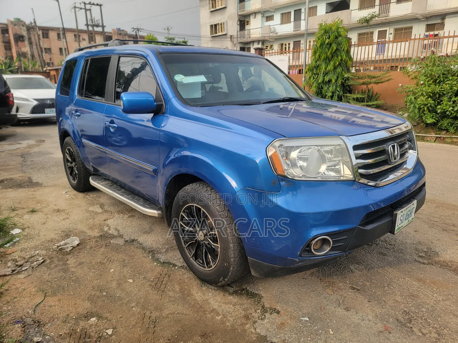 Honda Pilot Touring w/RES/Navi 4WD (3.5L 6cyl 5A) 2011 Blue