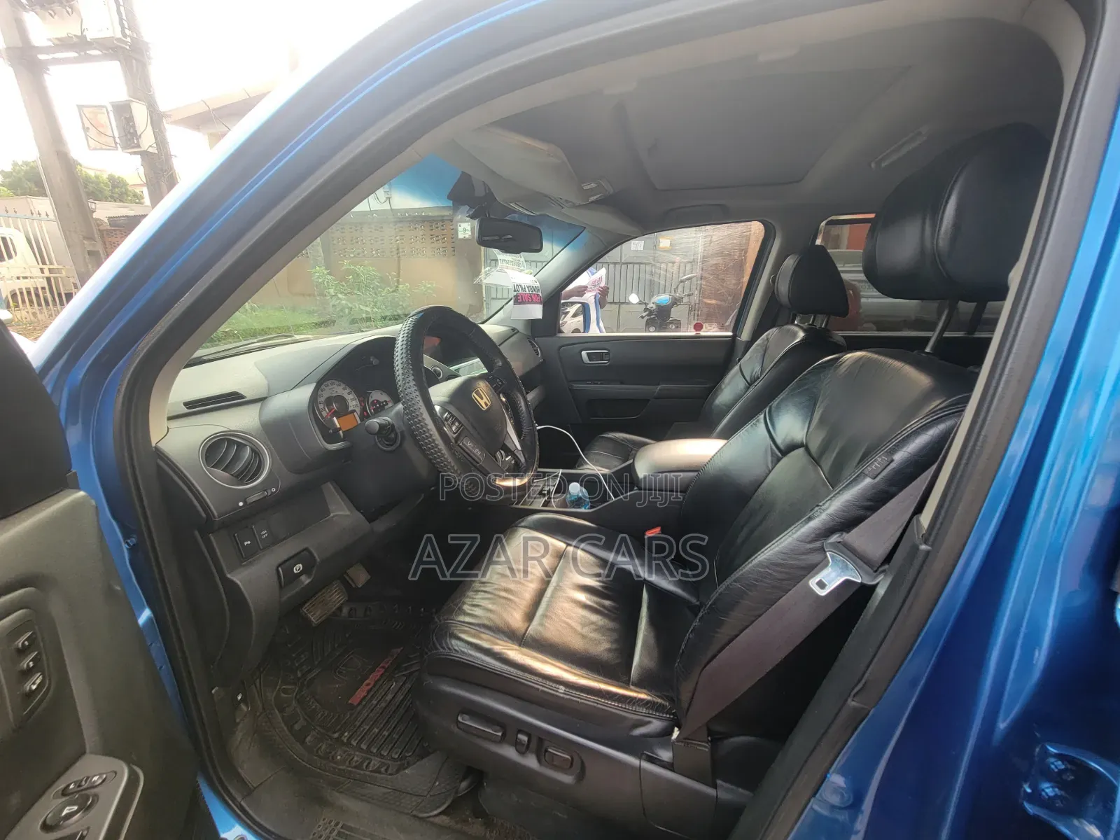 Honda Pilot Touring w/RES/Navi 4WD (3.5L 6cyl 5A) 2011 Blue