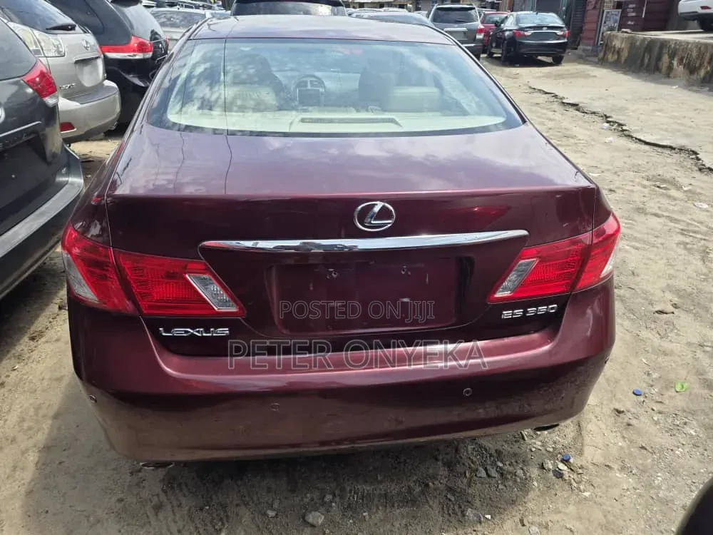 Lexus ES 350 2007 Burgundy