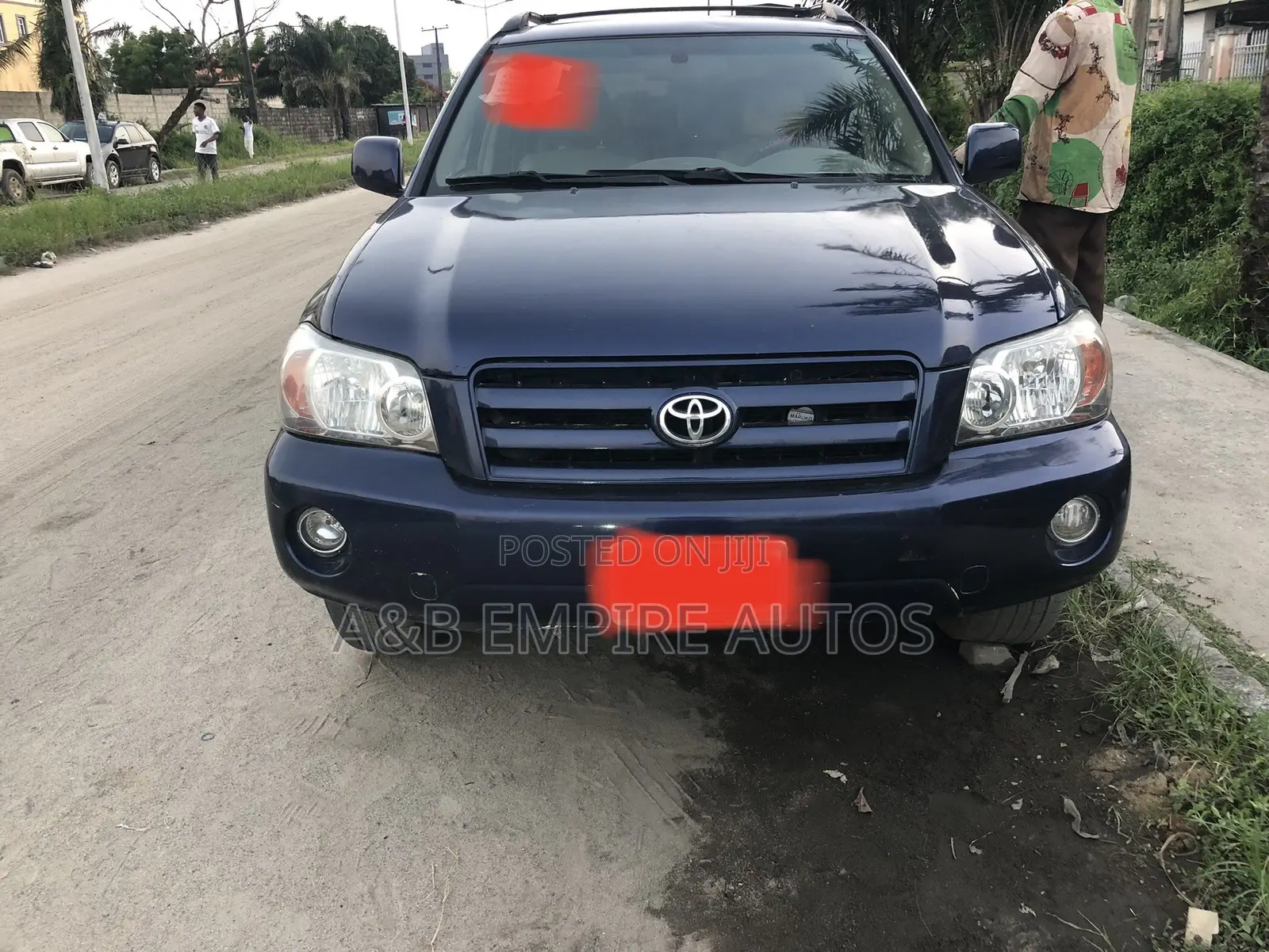 Toyota Highlander 2006 Blue