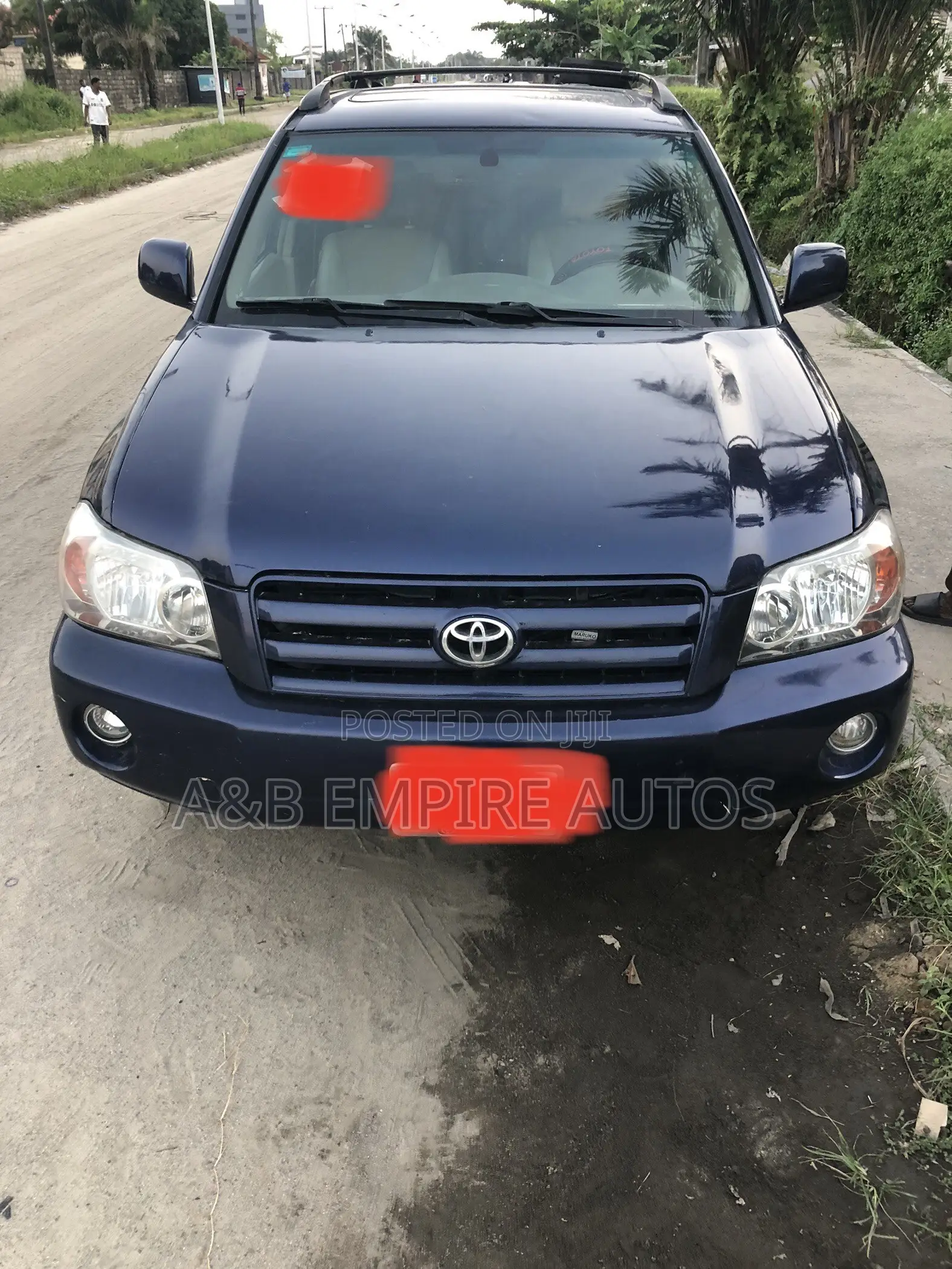 Toyota Highlander 2006 Blue