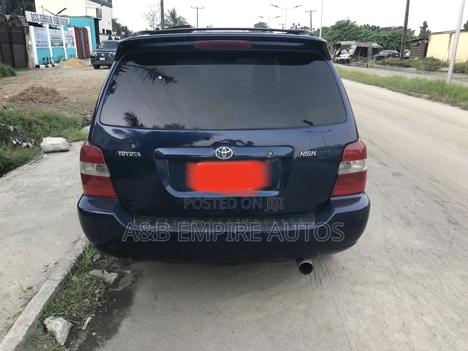 Toyota Highlander 2006 Blue