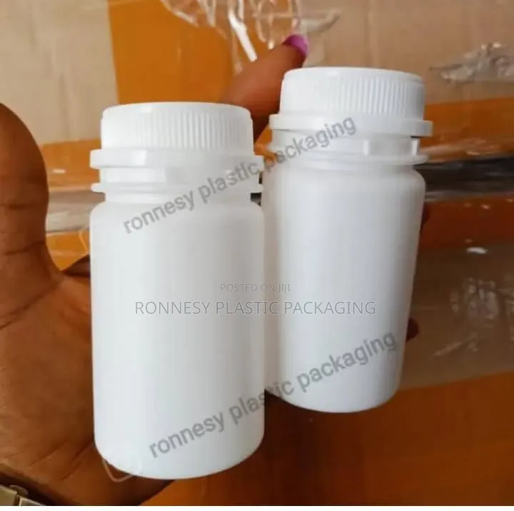 Vitamin C Capsule Jar for Pills, Capsules & Supplements