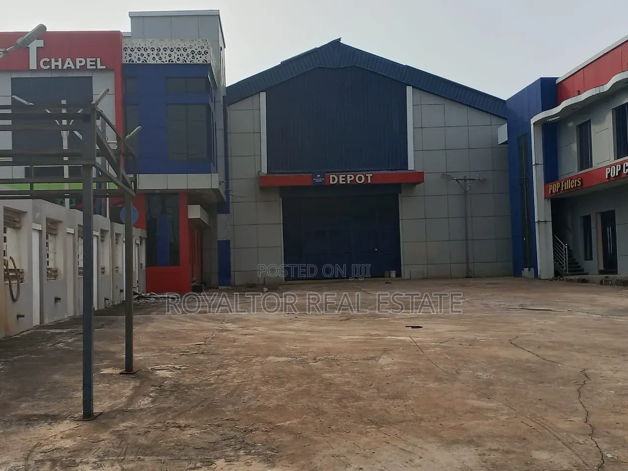 Filling Station & Warehouse for Sale at Sapele Road