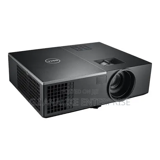 Dell 1550 3D 3800 ANSI Lumens DLP XGA Projector - Black