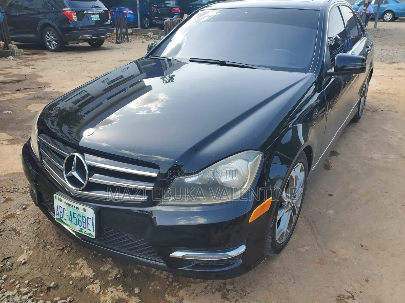 Mercedes-Benz C300 2014 Black