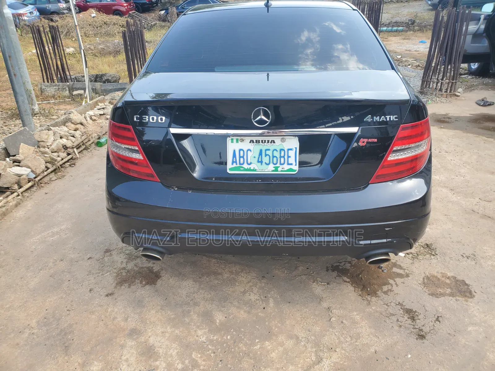 Mercedes-Benz C300 2014 Black