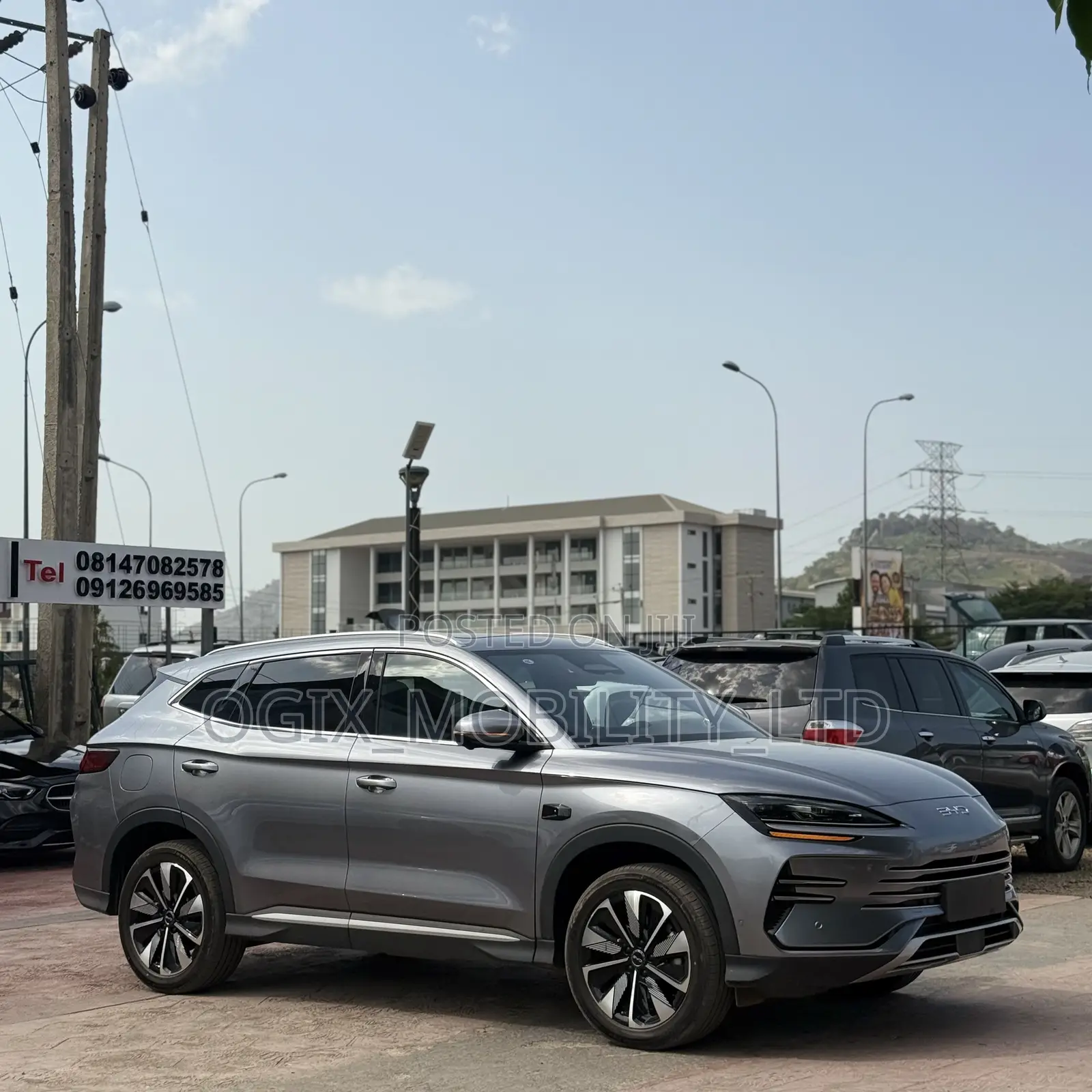 New BYD Song Plus 2025 Gray
