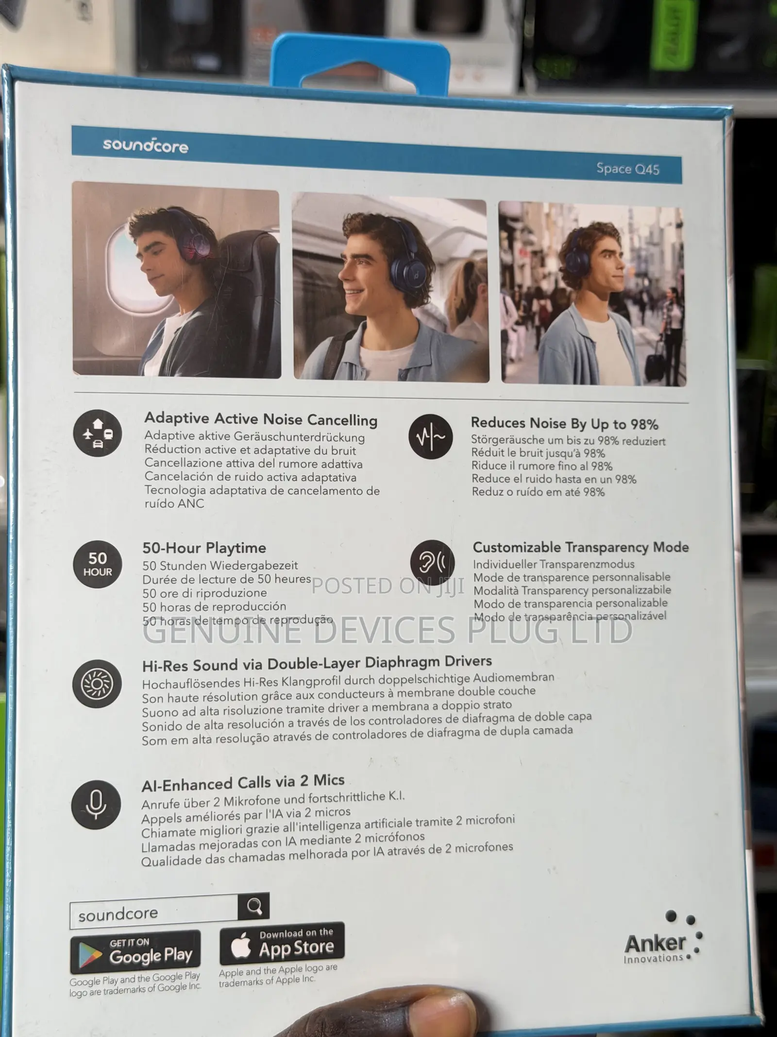 Soundcore Space Q45 App Customization Headphones