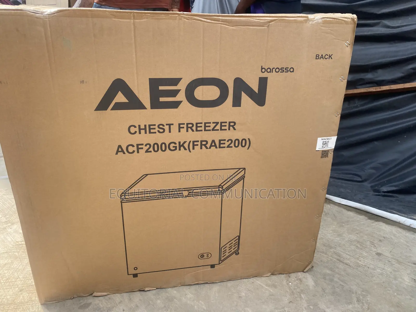 AEON ACF200K 200L Freezer for Home Kitchen Storage