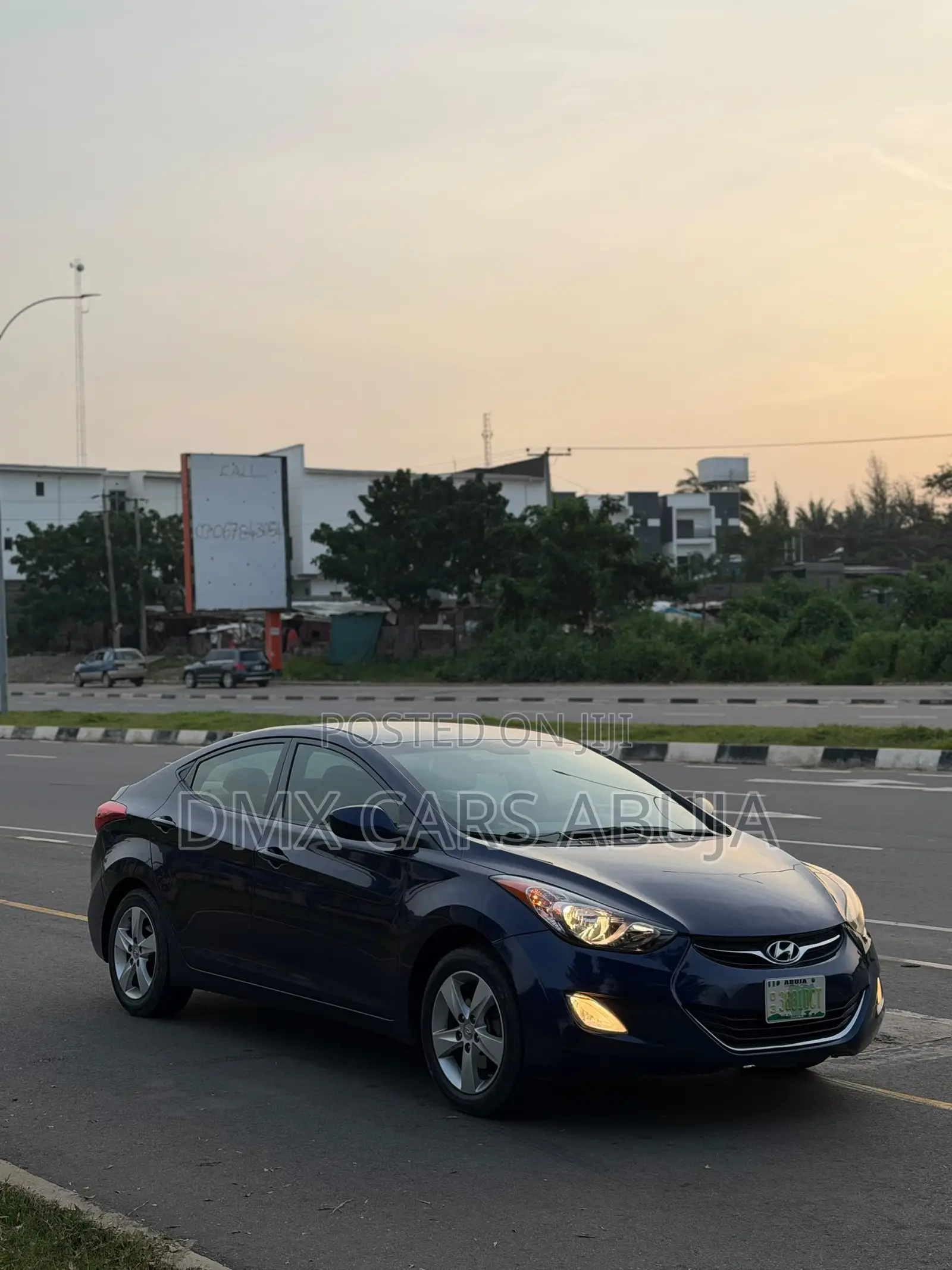 Hyundai Elantra 2013 Blue