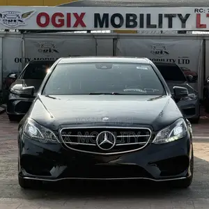 Mercedes-Benz E350 2015 Black