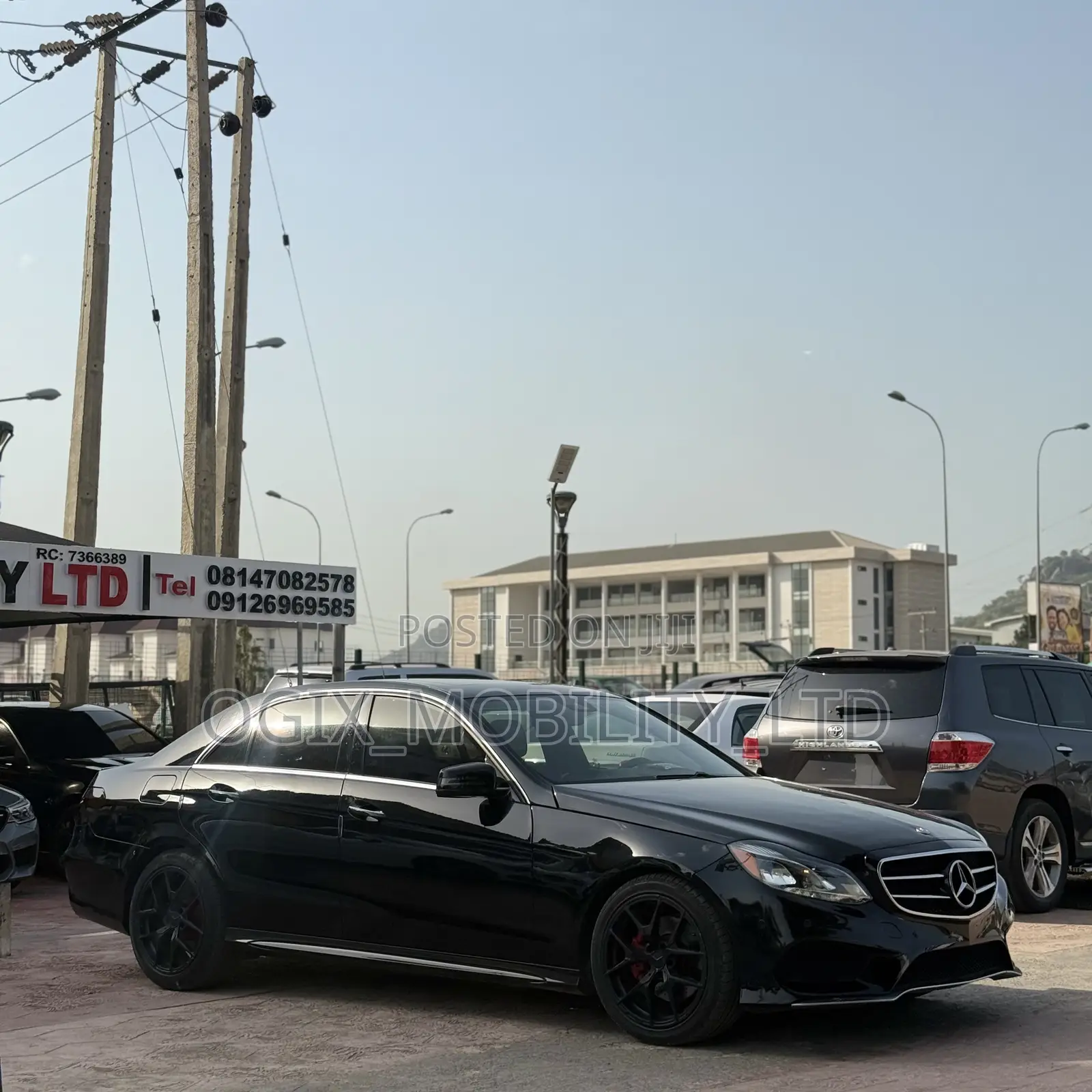 Mercedes-Benz E350 2015 Black