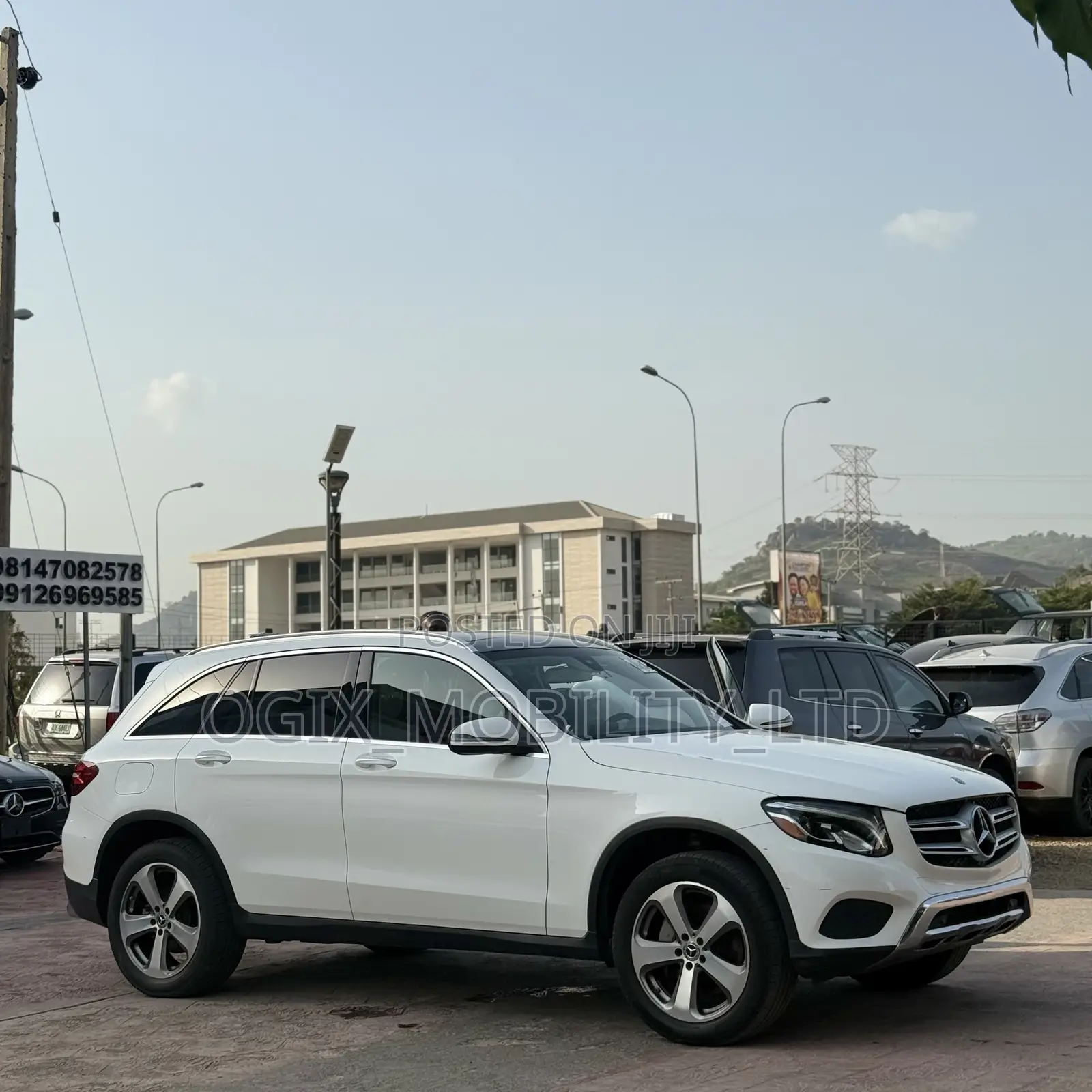 Mercedes-Benz GLC-Class 2017 White