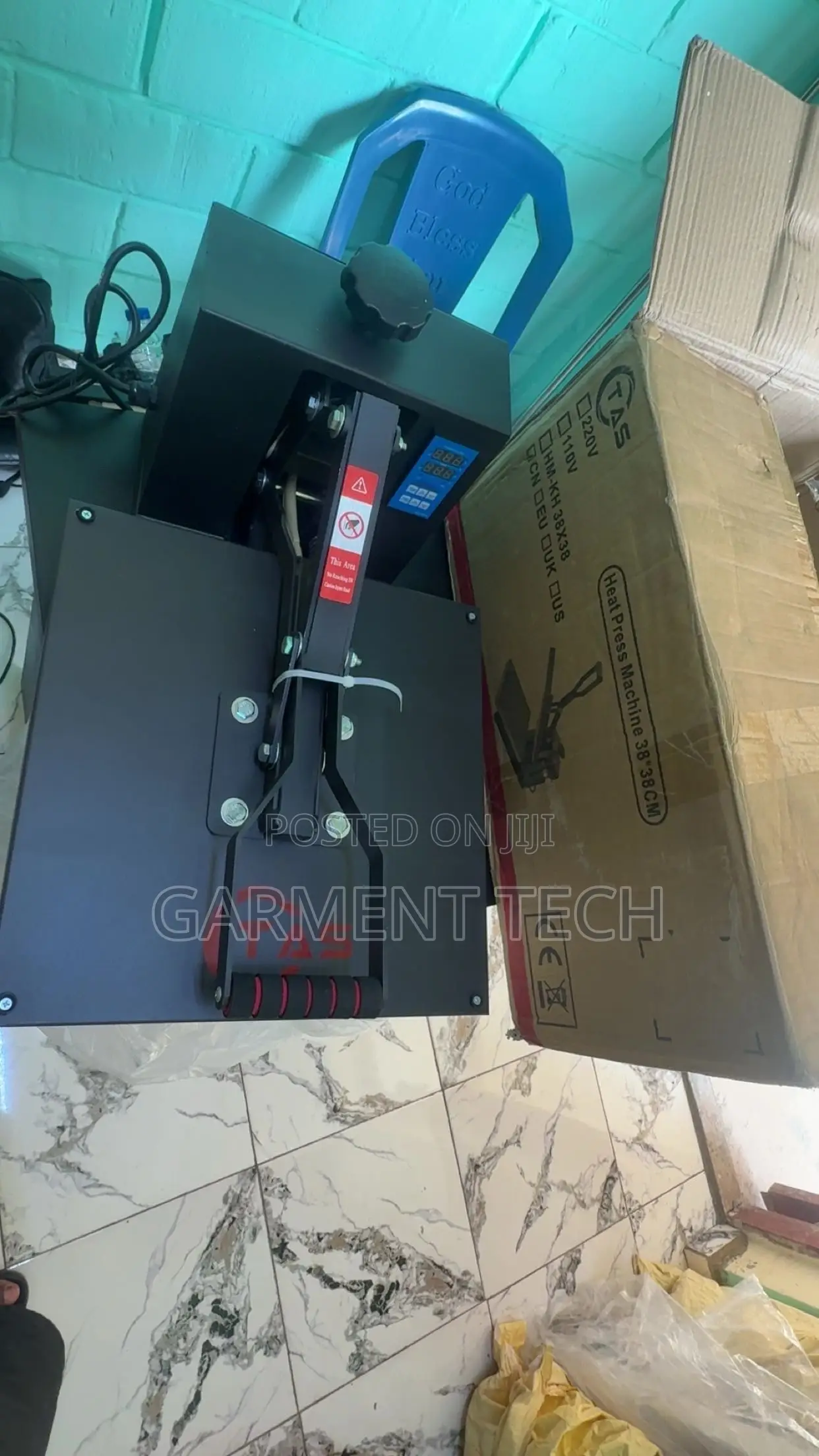 TAS Heat Press (Heat Transfer) / Stoning Machine
