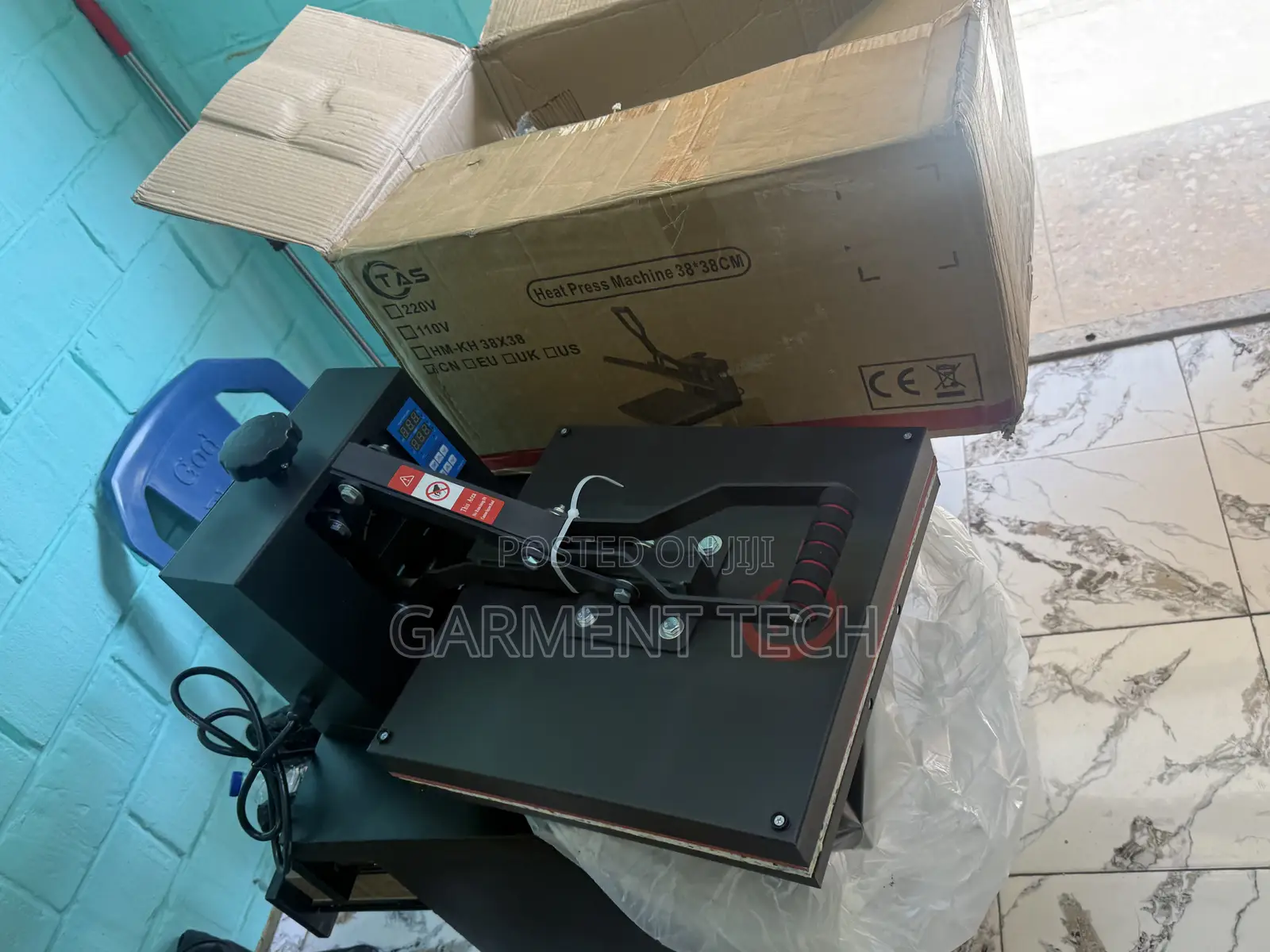 TAS Heat Press (Heat Transfer) / Stoning Machine