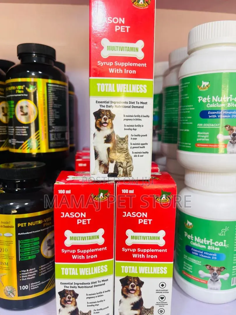 Pet Multivitamin Syrup Supplement With Iron(for Both Dog&cat)