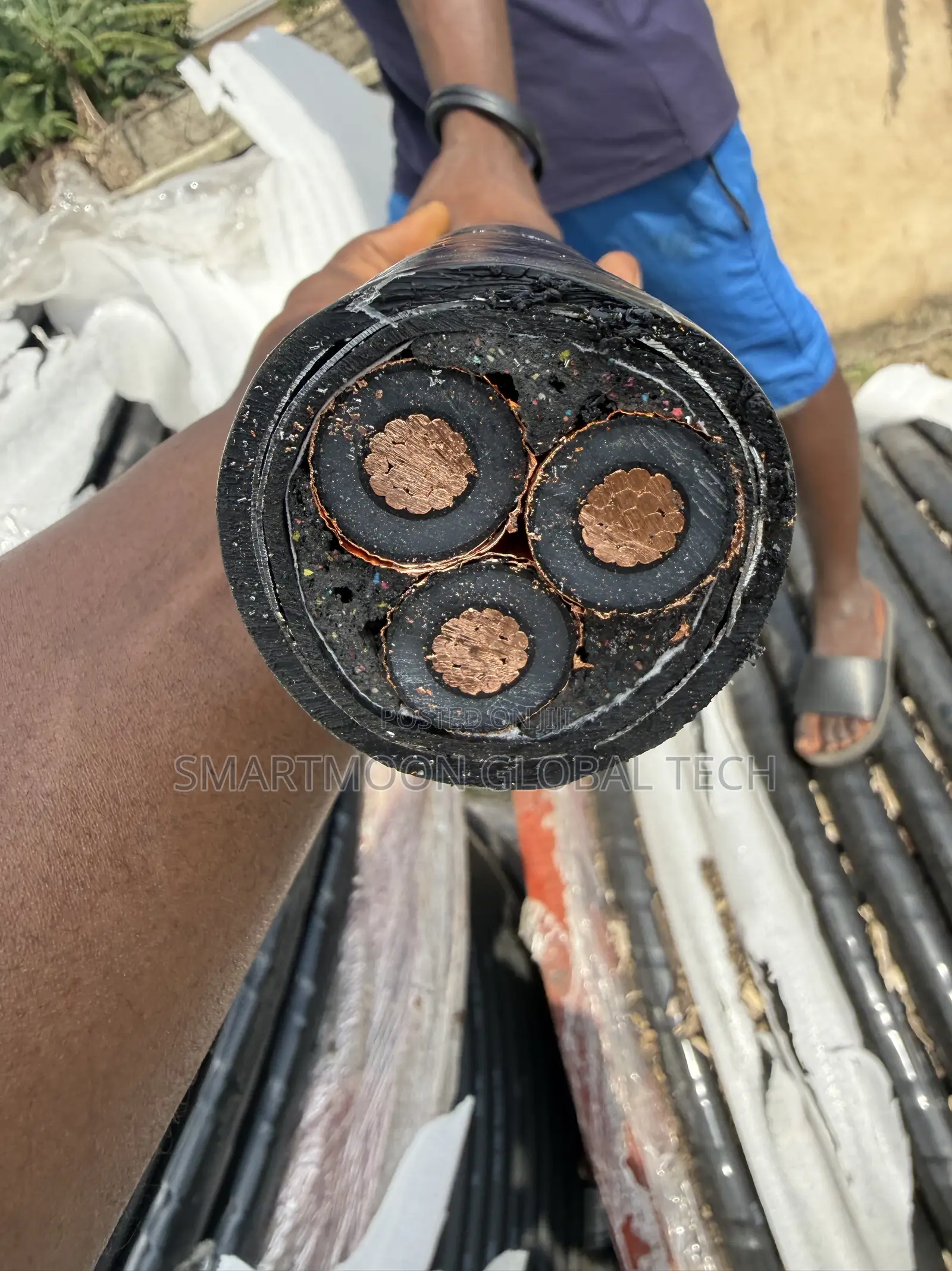 70mm2 3-Core 11kV Copper XLPE Armoured Cable