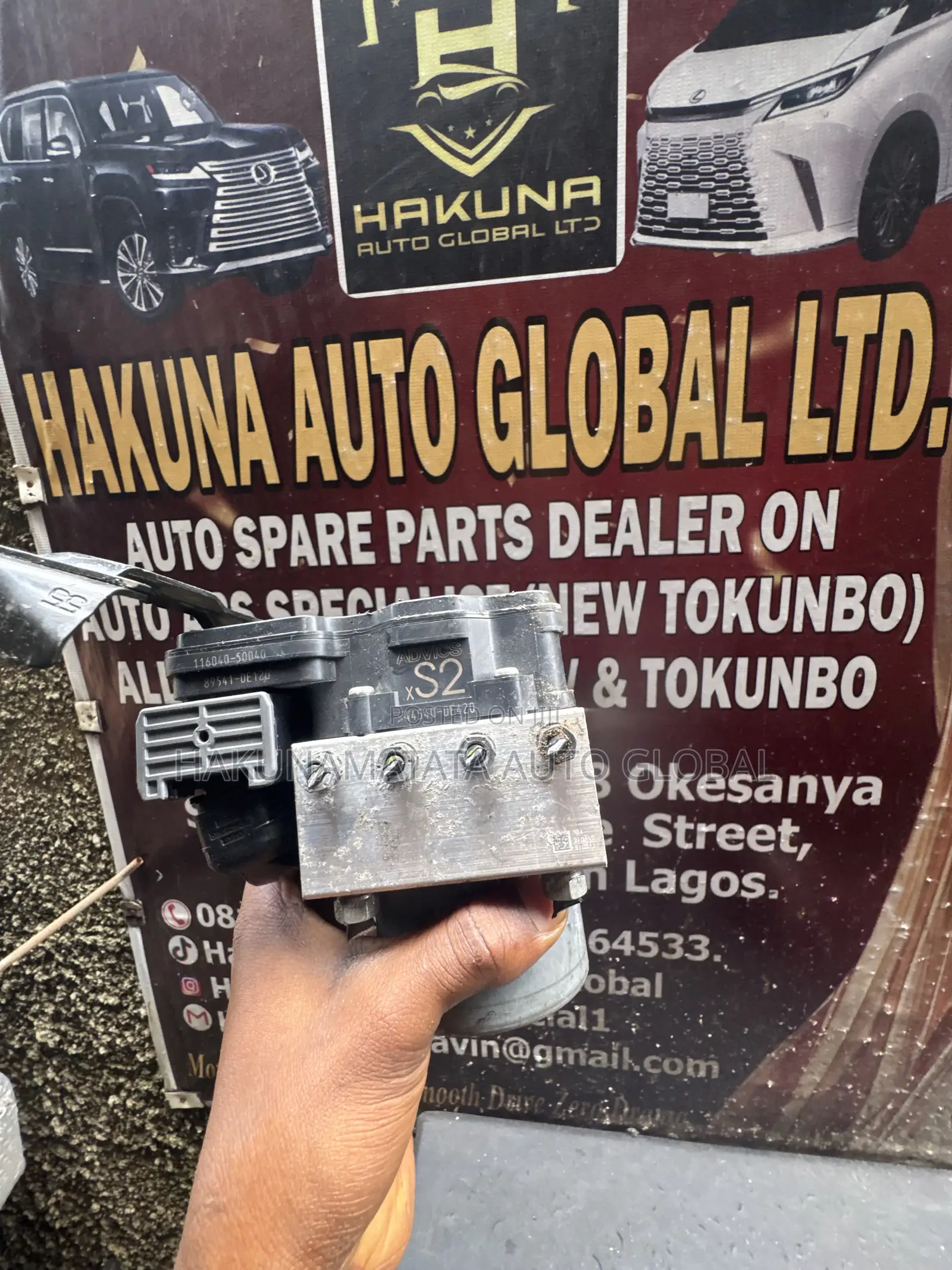 Toyota Highlander ABS Spare Parts 2020-2022 Model