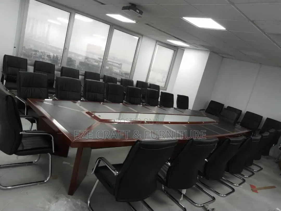 Conference Meeting Table With Writing Pad 8 - 20 Seaters