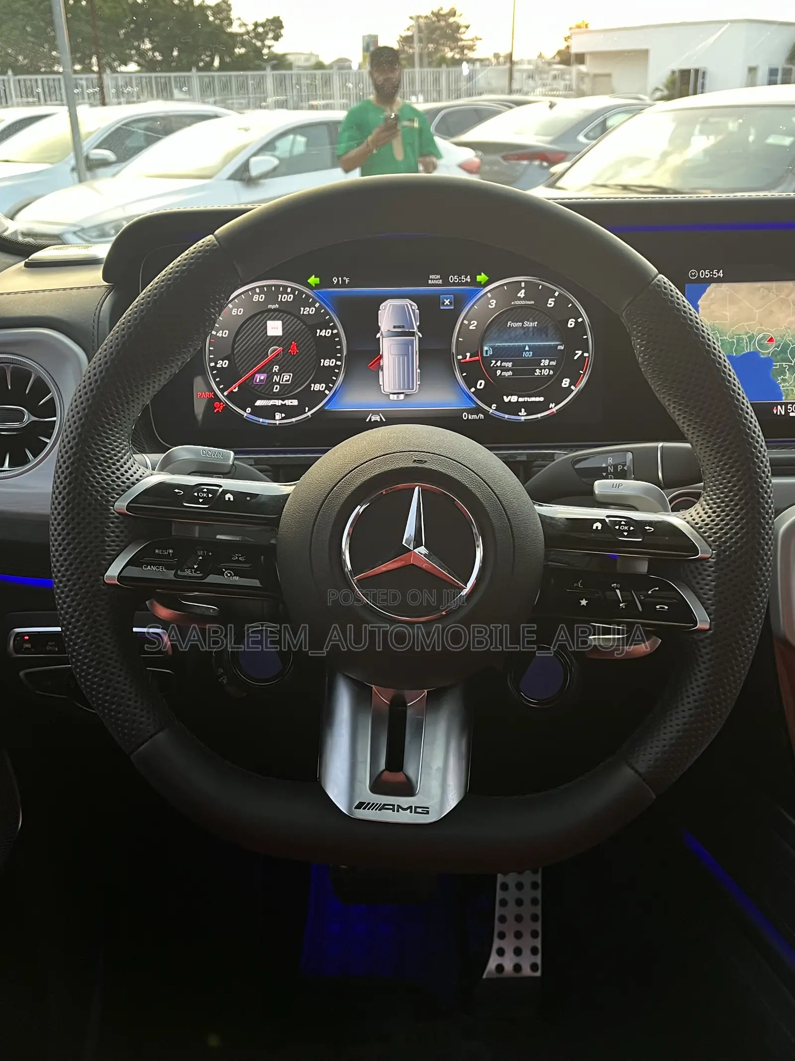 Mercedes-Benz G-Class 2024 White