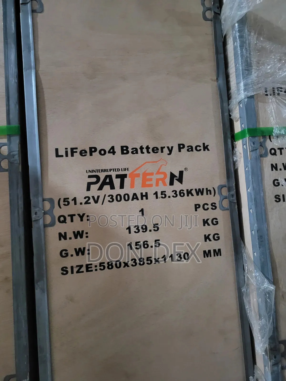 15.36kwh 48v Pattern Lithium Ion Battery