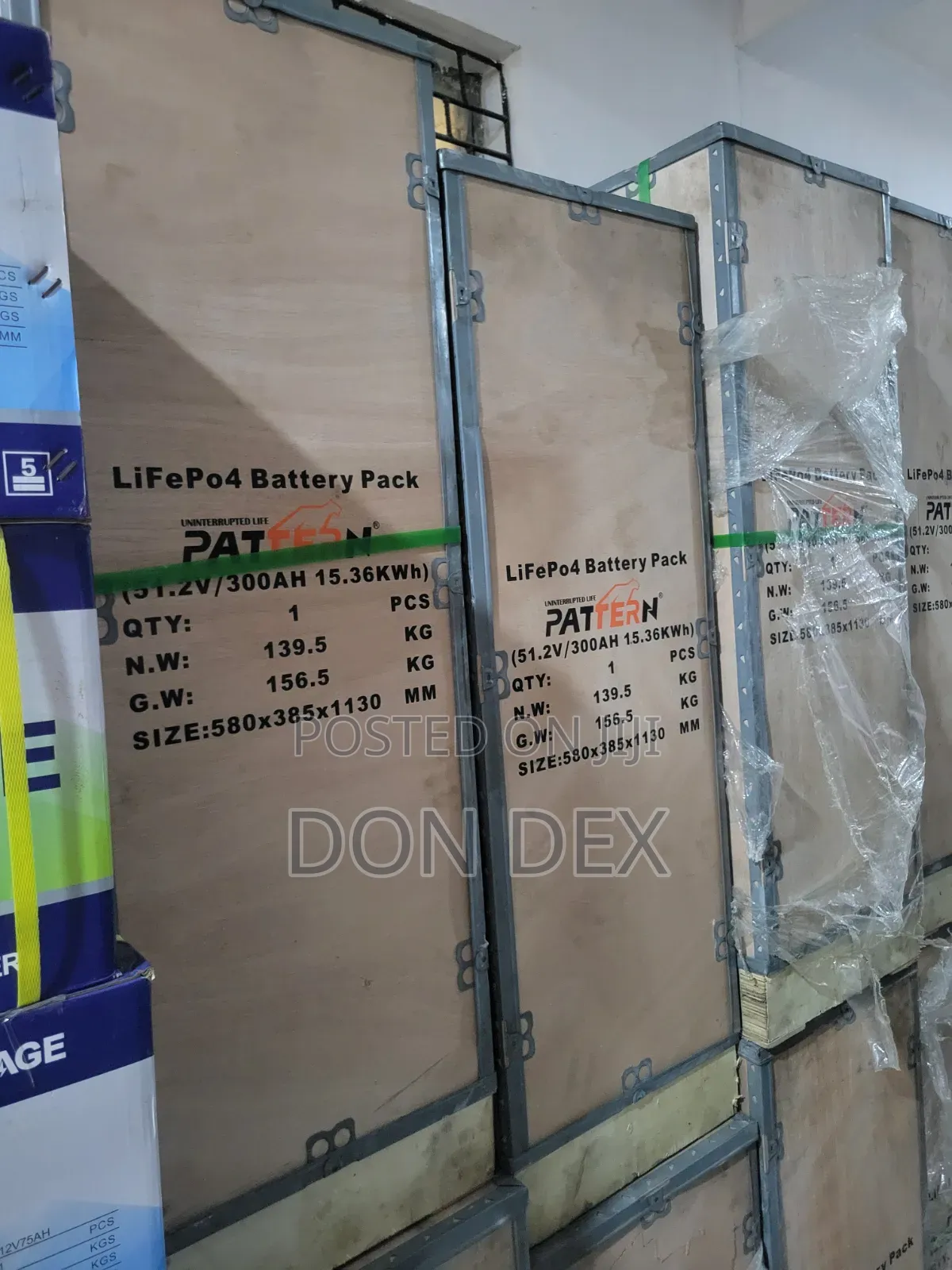 15.36kwh 48v Pattern Lithium Ion Battery