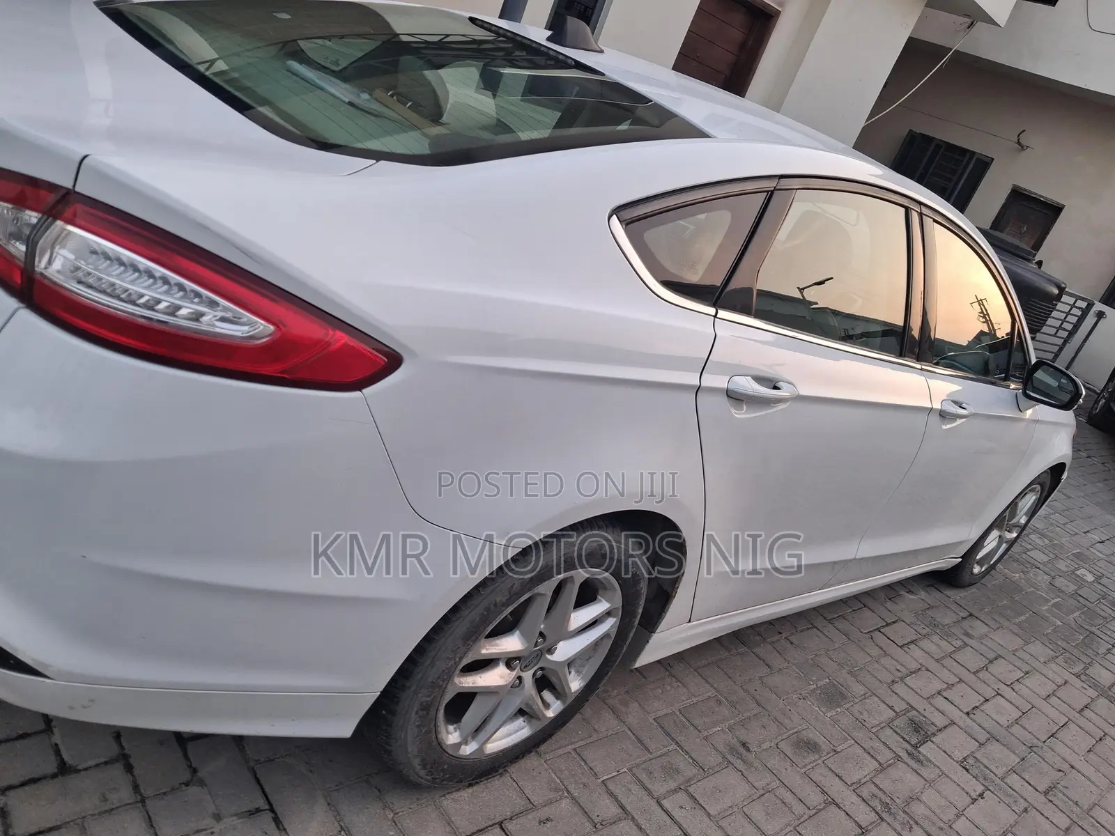 Ford Fusion S 2013 White