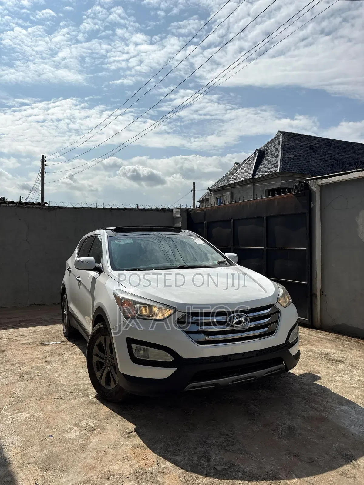 Hyundai Santa Fe Sport 2013 White