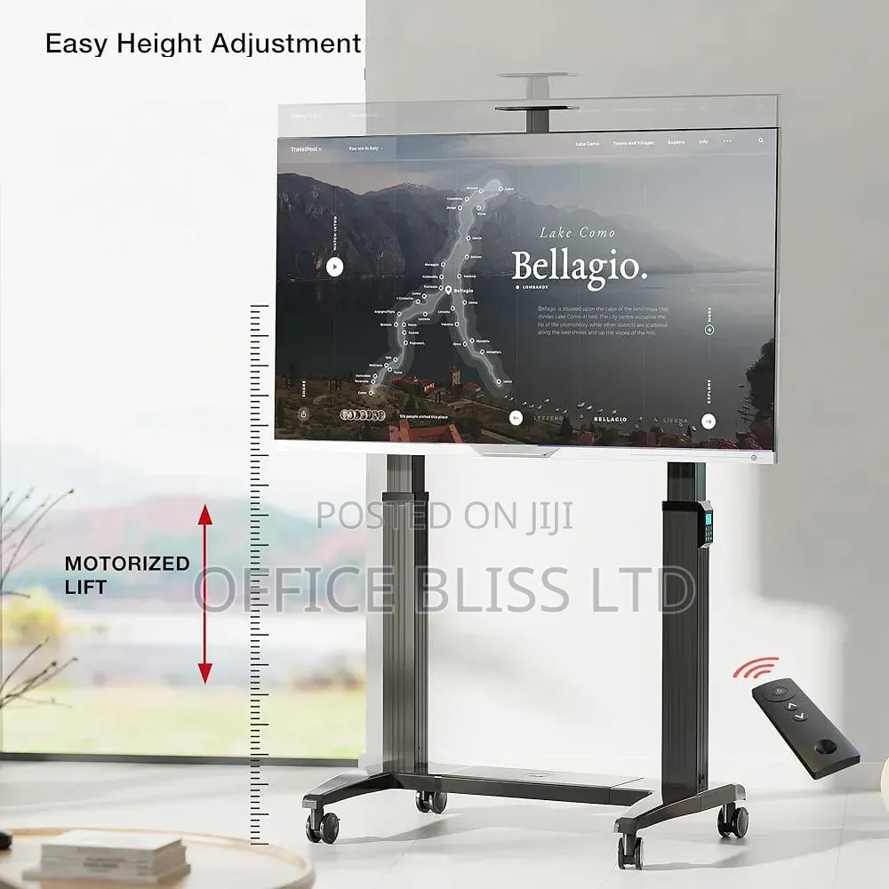 Trolley TV Stand With Remote Control ( 75" - 100 ")