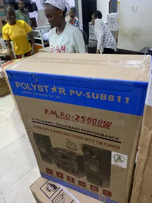 Polystar Mini Hi-Fi Audio Entertainment System 2.1 Ch Pv-Sub811