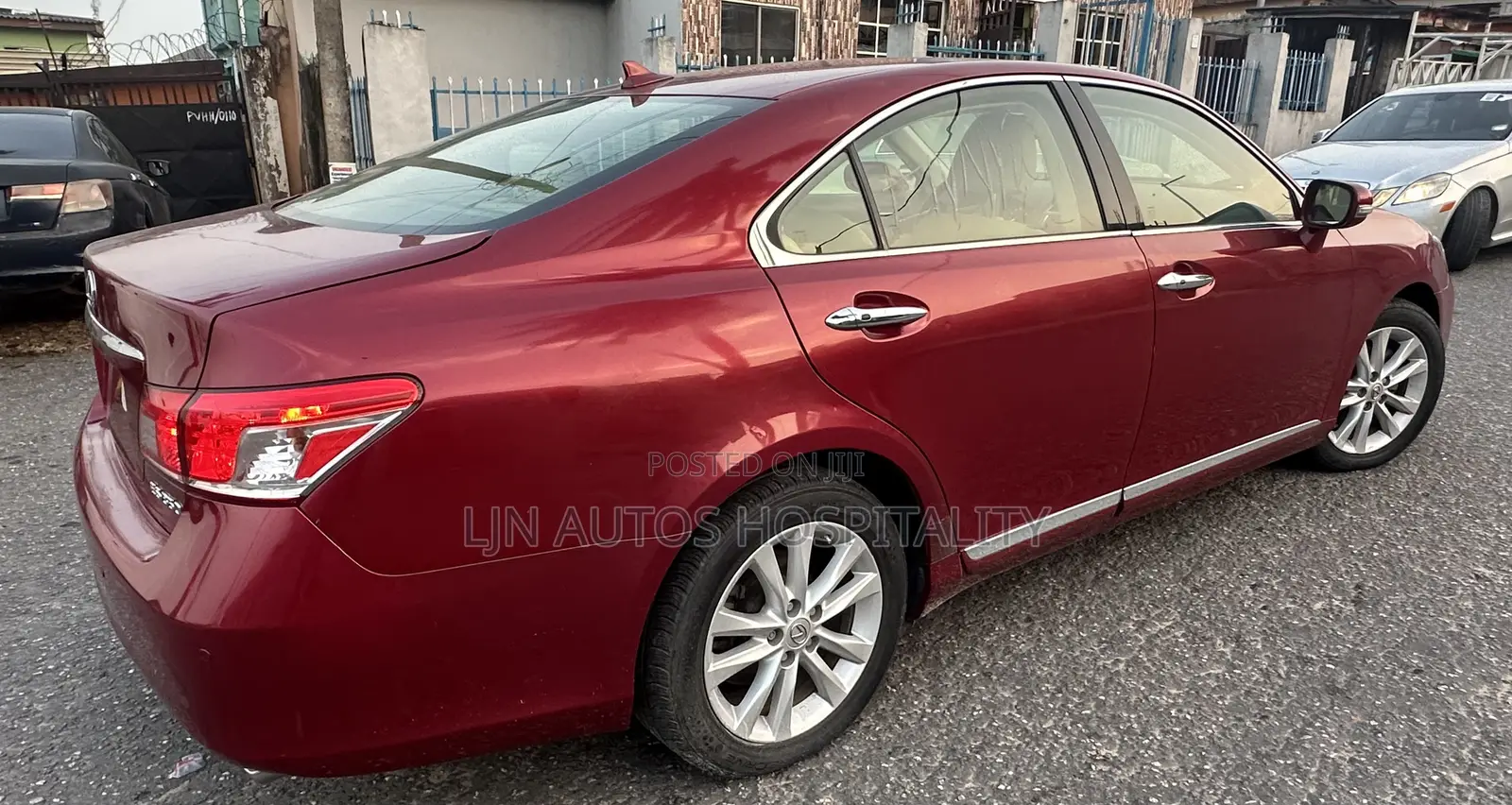 Lexus ES 350 2012 Burgundy