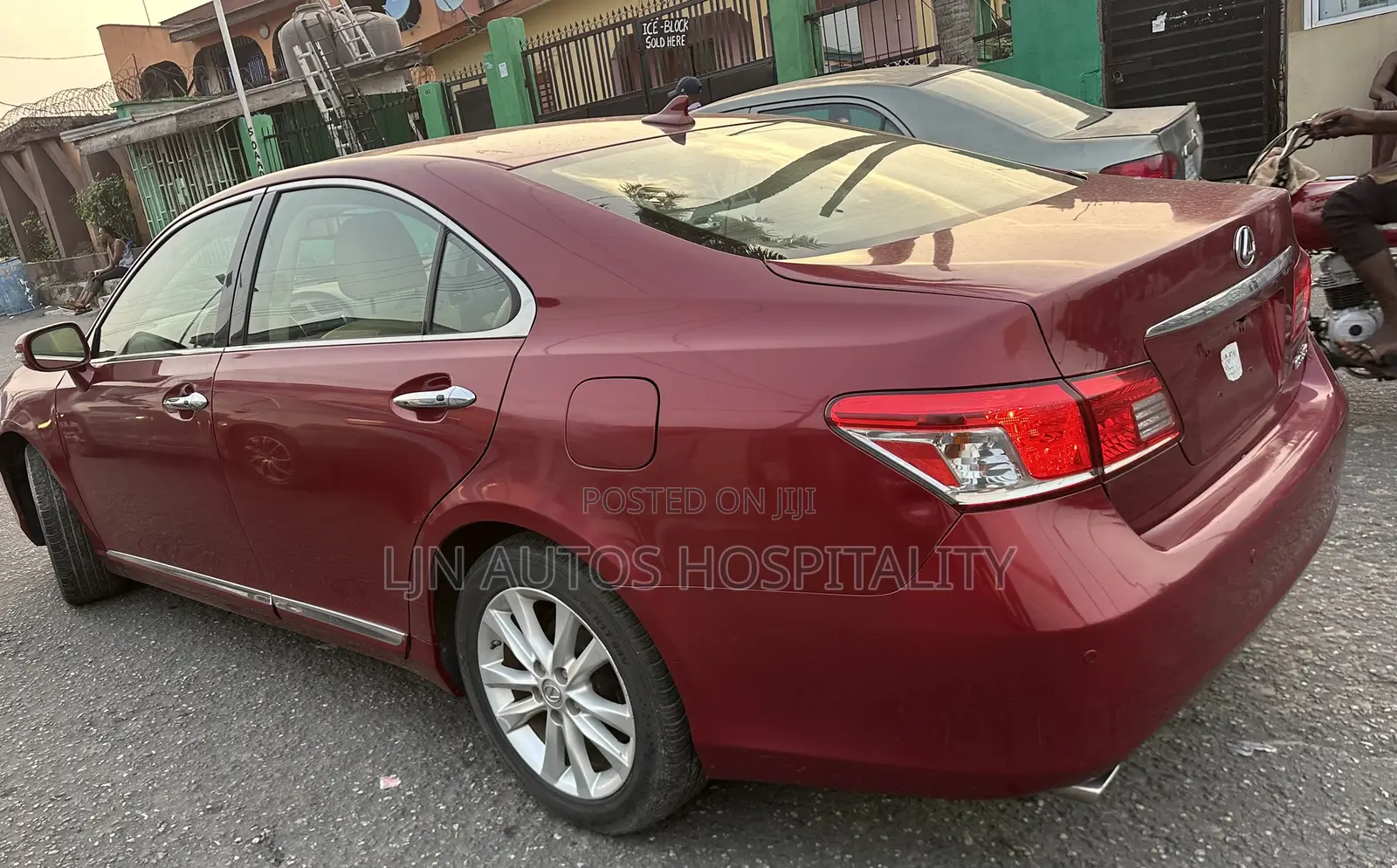 Lexus ES 350 2012 Burgundy