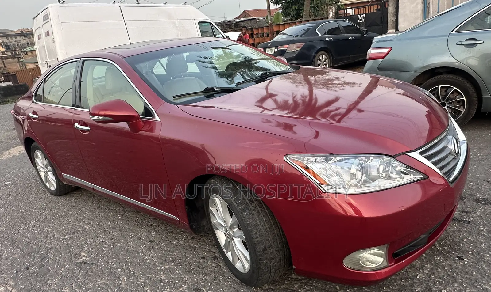 Lexus ES 350 2012 Burgundy