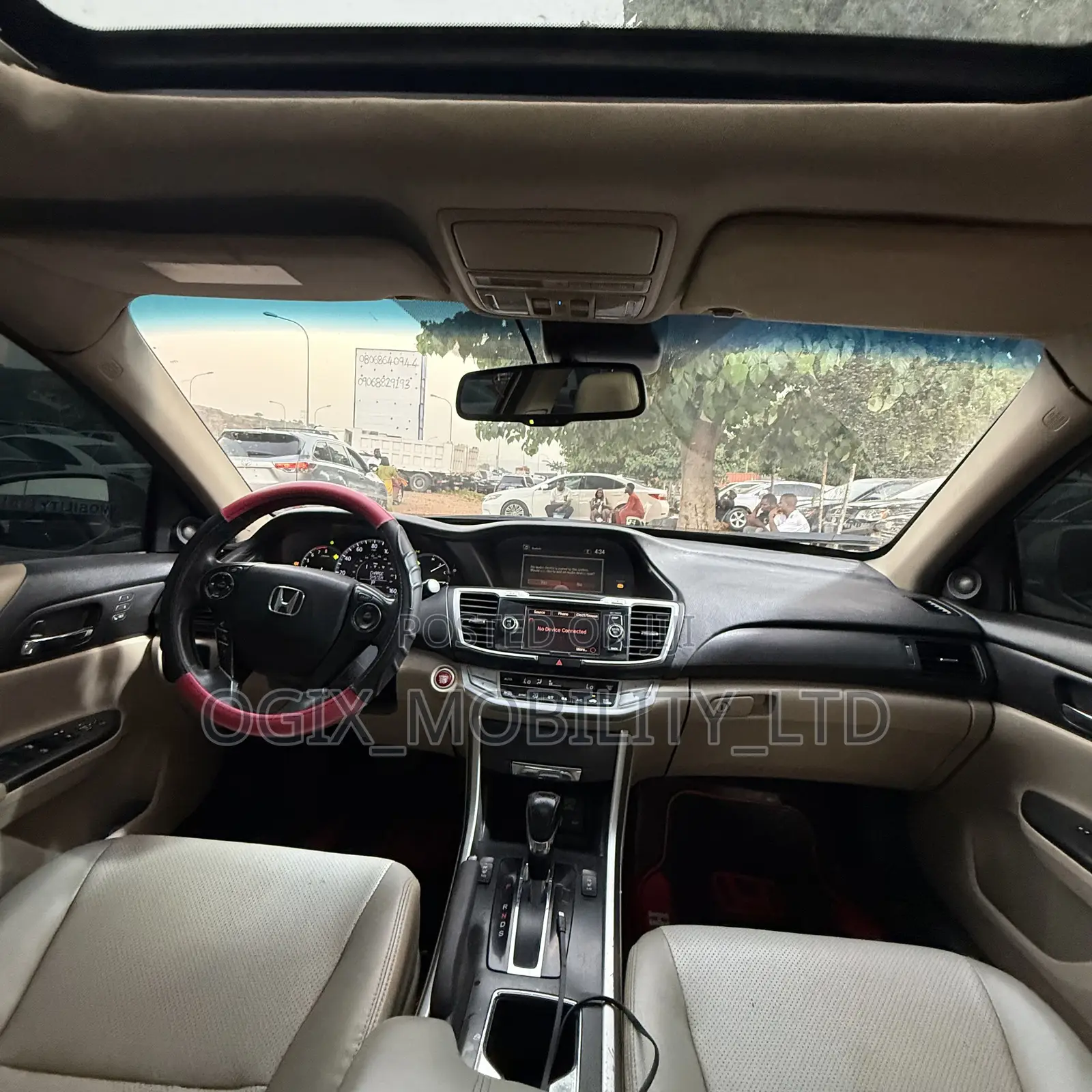 Honda Accord 2013 Gold