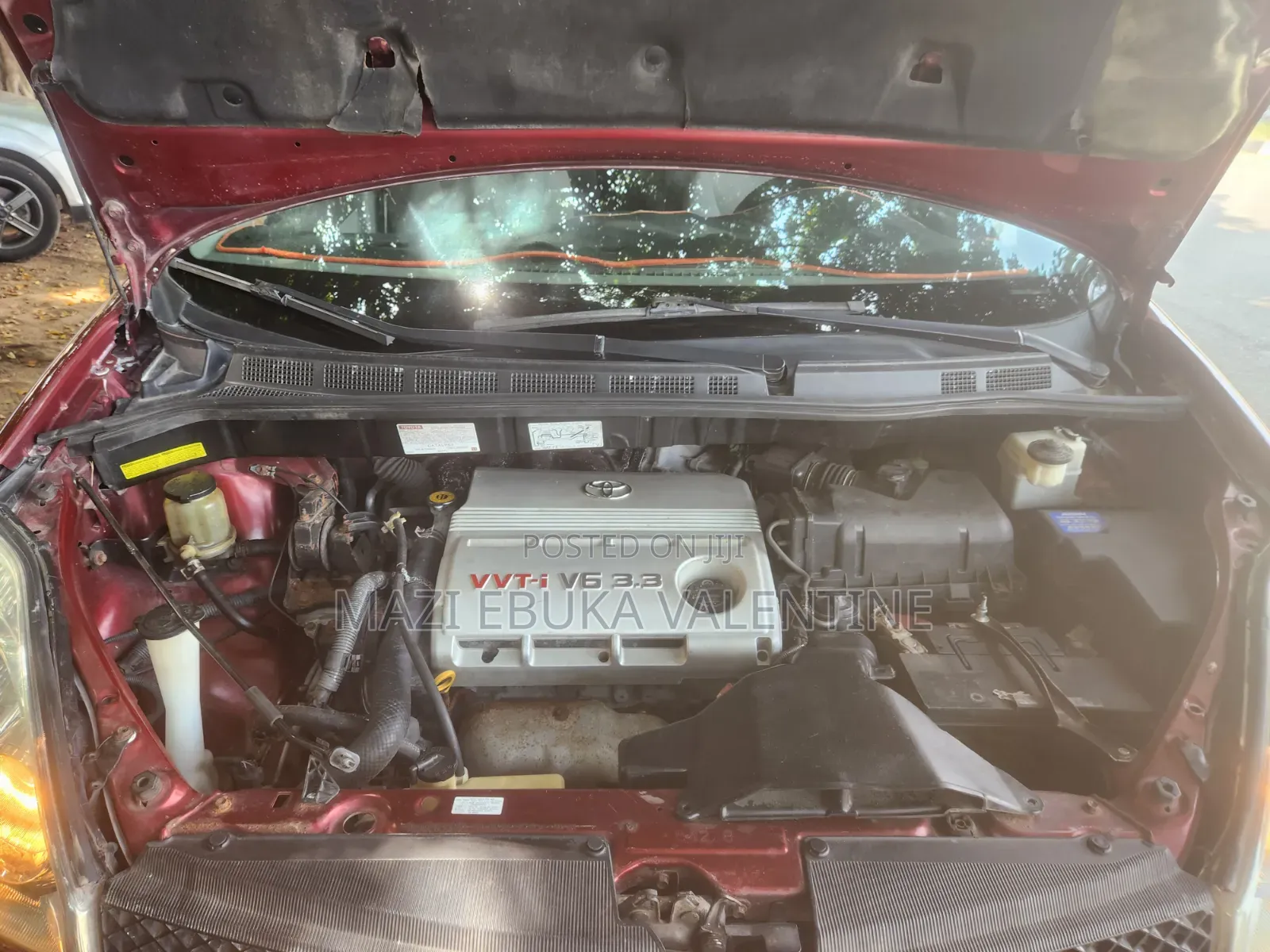 Toyota Sienna 2005 Red