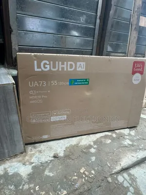 Quality LG 55-Inch Television With Smart Connectivity