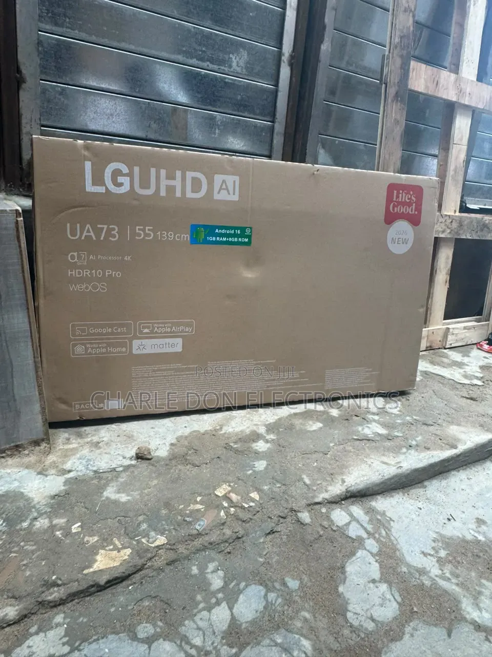 LG 55-Inch Smart TV With webOS – Enjoy Entertainment at Home