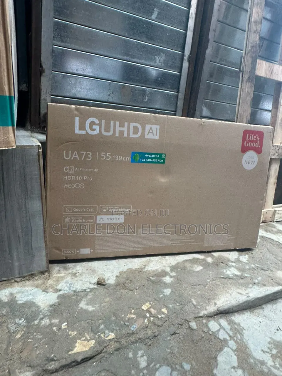 Premium LG 55-Inch Smart TV With Internet and Streaming Features